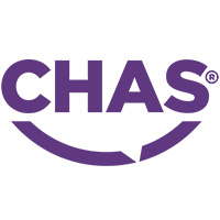 CHAS logo accredit
