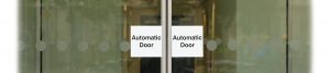 auto doors entrance header