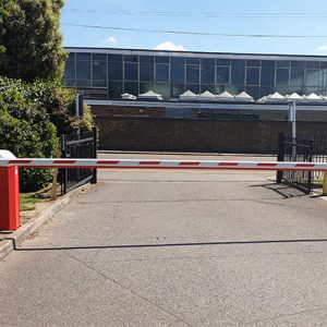 barrier closed at school ultimate fire and security