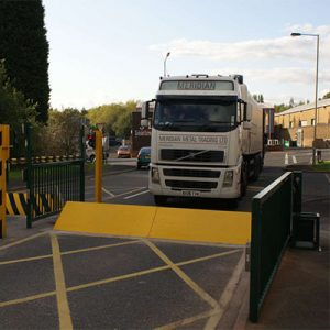 blocker stopping lorry ultimate fire and security