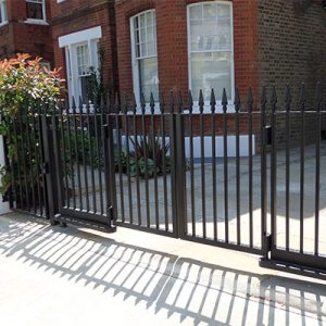 residential gate front gate ultimate fire and security