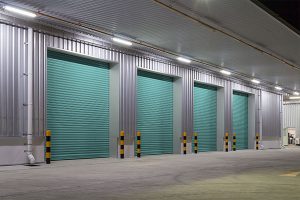 roller shutter for industrial area ultimate fire and security