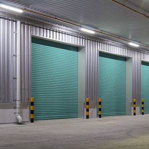 roller shutter for industrial area ultimate fire and security