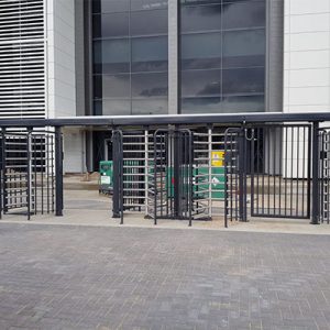 turnstiles for industrial entrance ultimate fire and security